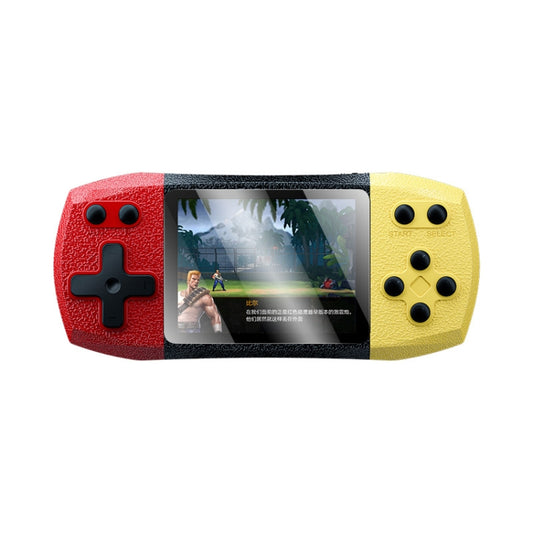 F1 3 Inch Horizontal Screen 620 In 1 Large Screen Pocket Console, Style: Single Player Red Yellow by bashfashion
