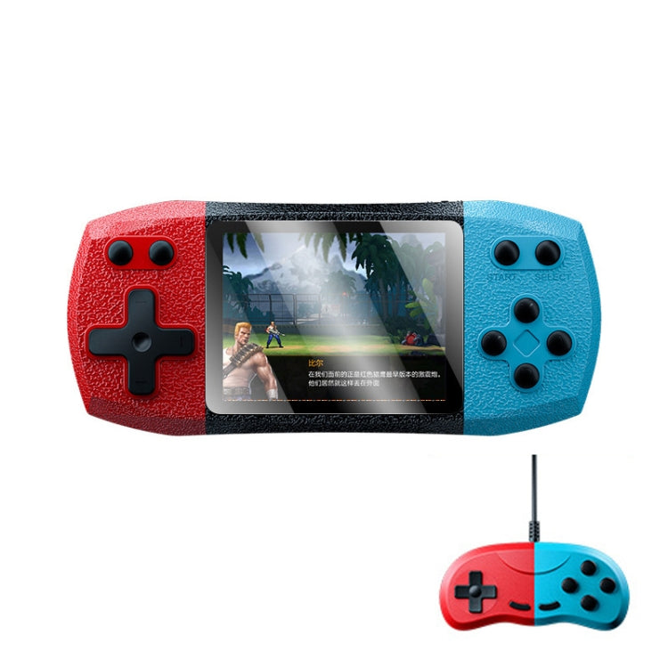 F1 3 Inch Horizontal Screen 620 In 1 Large Screen Pocket Console, Style: Double Player Red Blue by bashfashion