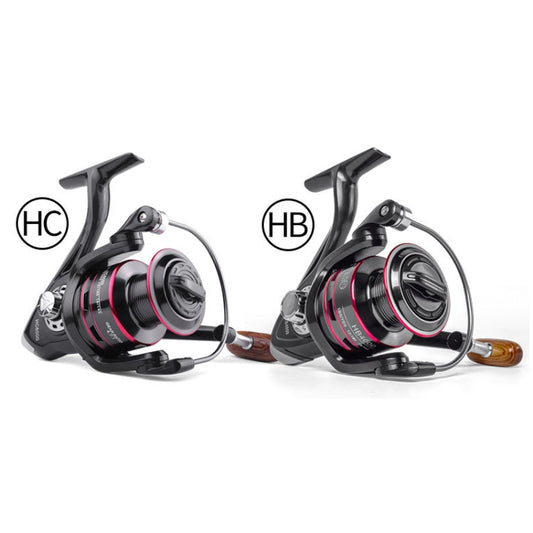 HB500 Fishing Reel Metal Spool Spinning Reel Durable Enhance Wheels For Saltwater or Freshwater by bashfashion