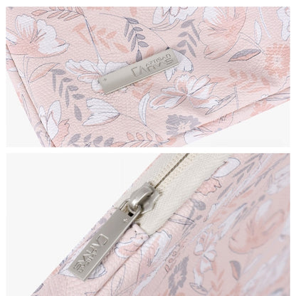 G4-89 PU Laptop Case Tablet Sleeve Bag with Telescoping Handle, Size: 14 Inch(Light Pink) by bashfashion