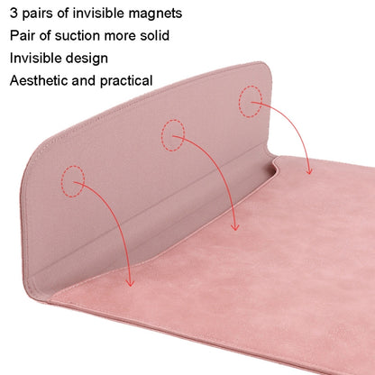 A20 Laptop Bag Magnetic Suction Slim Tablet Case Inner Bag, Size: 11/12 inch(Pink) by bashfashion