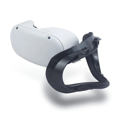 For Meta Quest 2 VR Headset Anti-sweat Eye Mask VR Facial Interface Bracket Cover(Black) by bashfashion