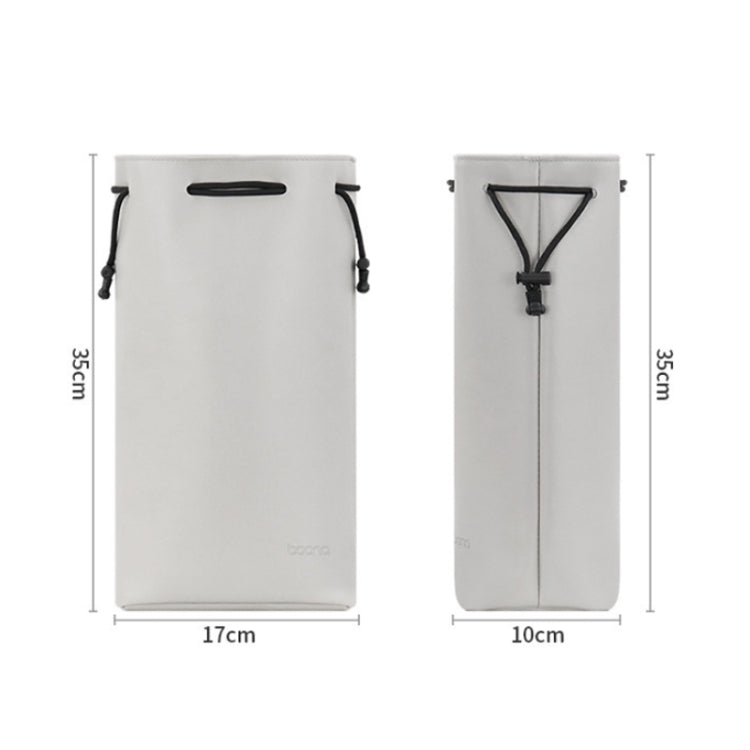 Baona DS-003 for Dyson Hair Dryer Complete Accessories PU Storage Bag(Black) by Baona