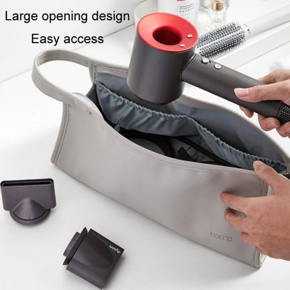 Baona BN-DS001 for Dyson Hair Dryer Accessories Leather Organizer(Gray) by Baona