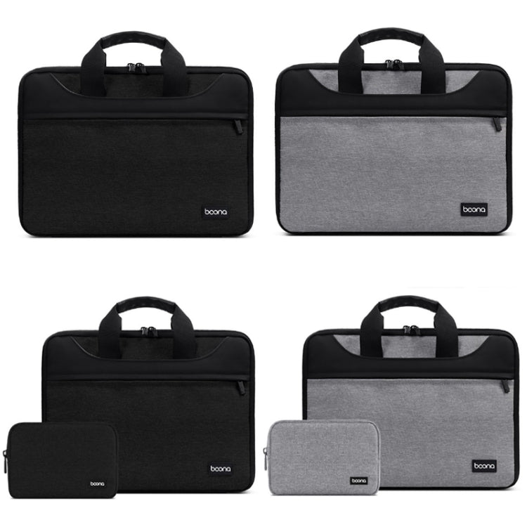 Baona BN-I003 Oxford Cloth Full Open Portable Waterproof Laptop Bag, Size: 13/13.3 inches(Black+Power Bag) by Baona