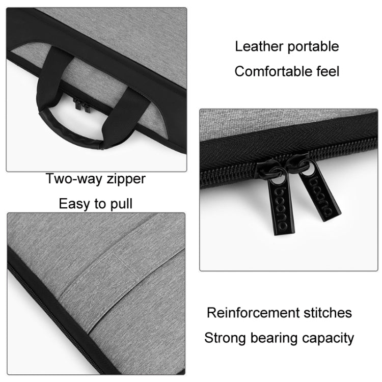 Baona BN-I003 Oxford Cloth Full Open Portable Waterproof Laptop Bag, Size: 13/13.3 inches(Black+Power Bag) by Baona