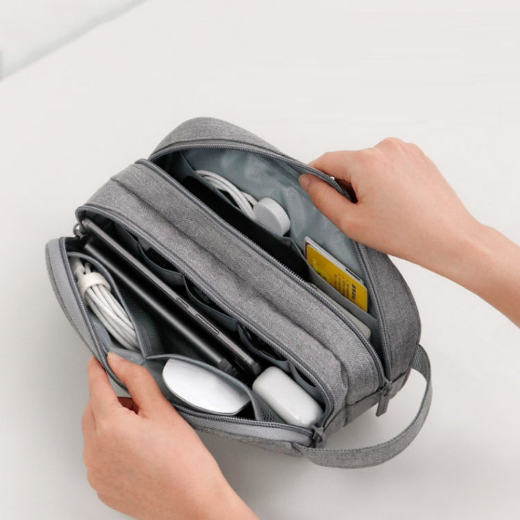 Baona BN-B001 Laptop Power Cord Mouse Headset Organizer(Black) by Baona