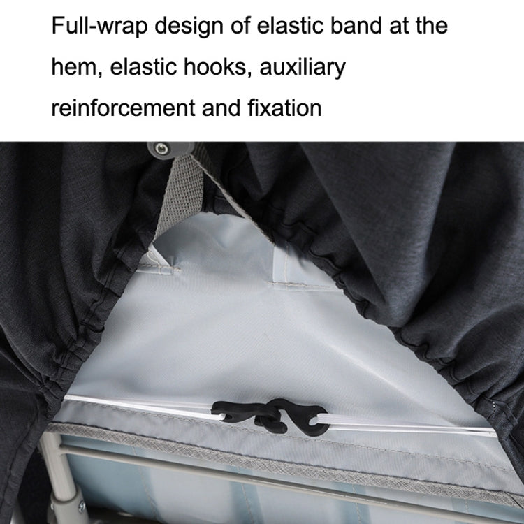Universal Stroller Windshield and Warm Cover Deep Gray Rain Cover by bashfashion