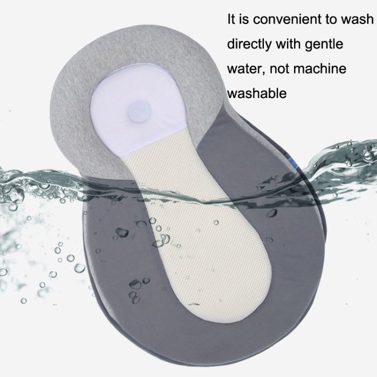 Baby Breastfeeding Pillow Lying Feeding Baby Anti-spitting Milk Slope Pad(Gray) by bashfashion