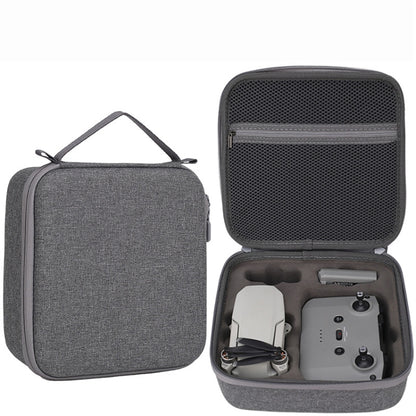 For DJI Mavic Mini 2 Dual Battery Storage Bag Handheld Protective Case(Light Grey) by bashfashion