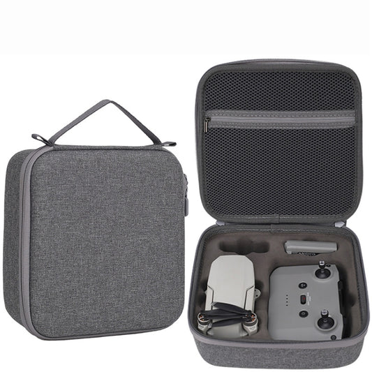 For DJI Mavic Mini 2 Dual Battery Storage Bag Handheld Protective Case(Light Grey) by bashfashion