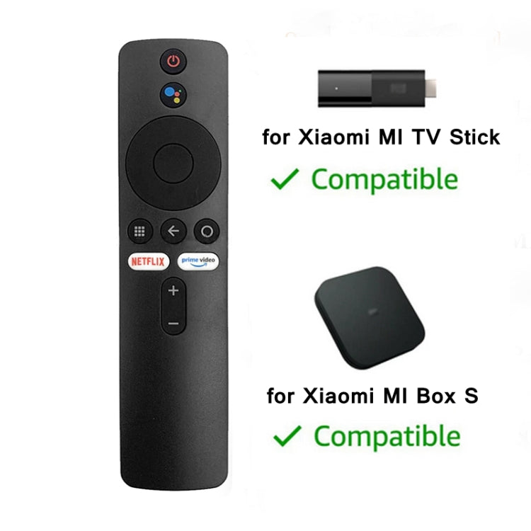 XMRM-006 For Xiaomi MI Box S MI TV Stick MDZ-22-AB MDZ-24-AA Smart TV Box Bluetooth Voice Remote Control(Black) by bashfashion