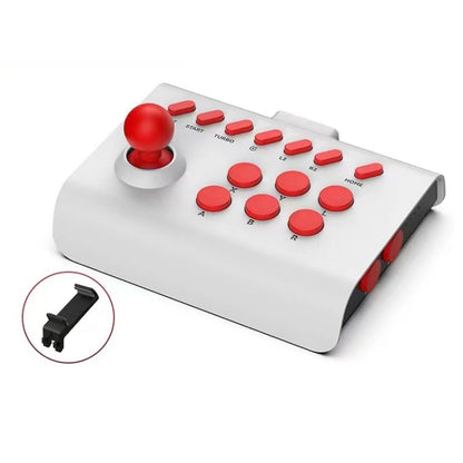 Y01 Bluetooth Wireless 2.4G Joystick Gamepad(White Red) by ANBERNIC