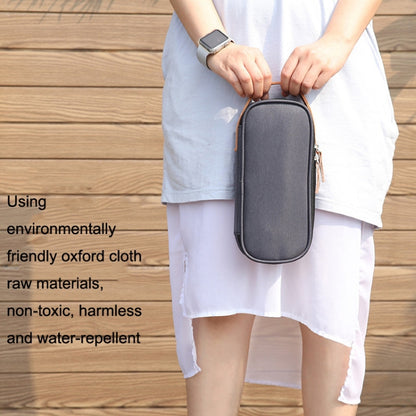 Power Data Cable Storage Bag Digital Mobile Hard Disk Protective Cover , Size: Small (Gray) by bashfashion