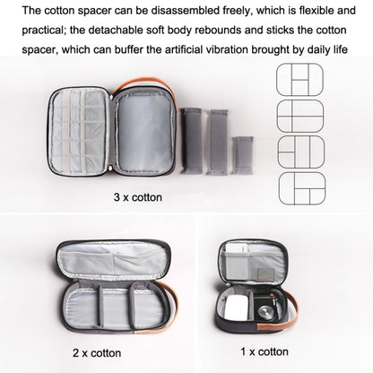 Power Data Cable Storage Bag Digital Mobile Hard Disk Protective Cover , Size: Medium (Blue) by bashfashion