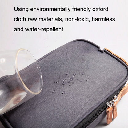 Power Data Cable Storage Bag Digital Mobile Hard Disk Protective Cover , Size: Large (Blue) by bashfashion