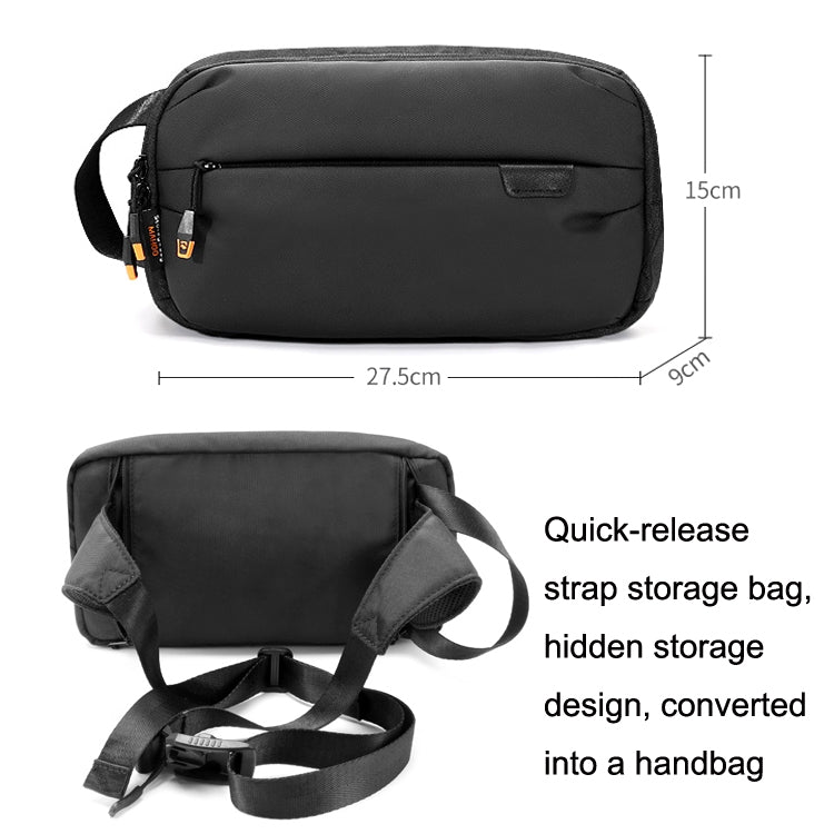 For Nintendo Switch MAHOO 10268 Storage Bag Handbag Shoulder Multi-functional Waterproof Messenger Bag(Black) by bashfashion