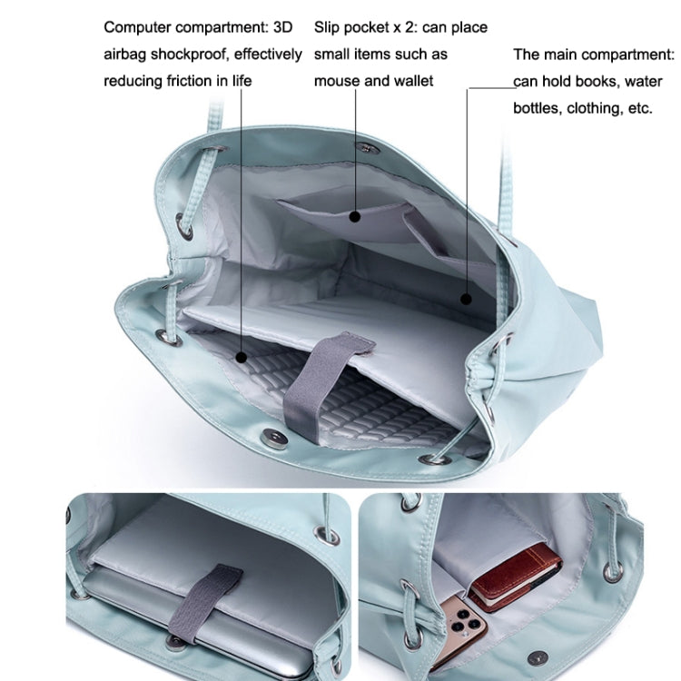 For Apple Macbook Shoulder / Handheld / Messenger Computer Bag, Size: Large(Black) by bashfashion