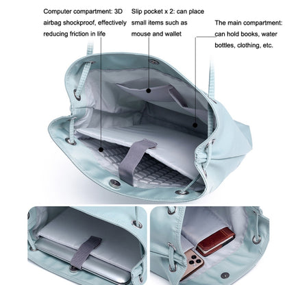 For Apple Macbook Shoulder / Handheld / Messenger Computer Bag, Size: Large(Black) by bashfashion