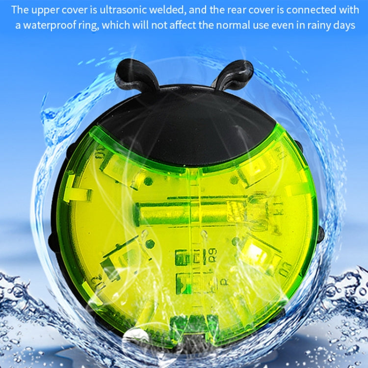 Ladybug Wheel Light Children Balance Bike Bicycle Hub Light, Color: Manual Red by bashfashion