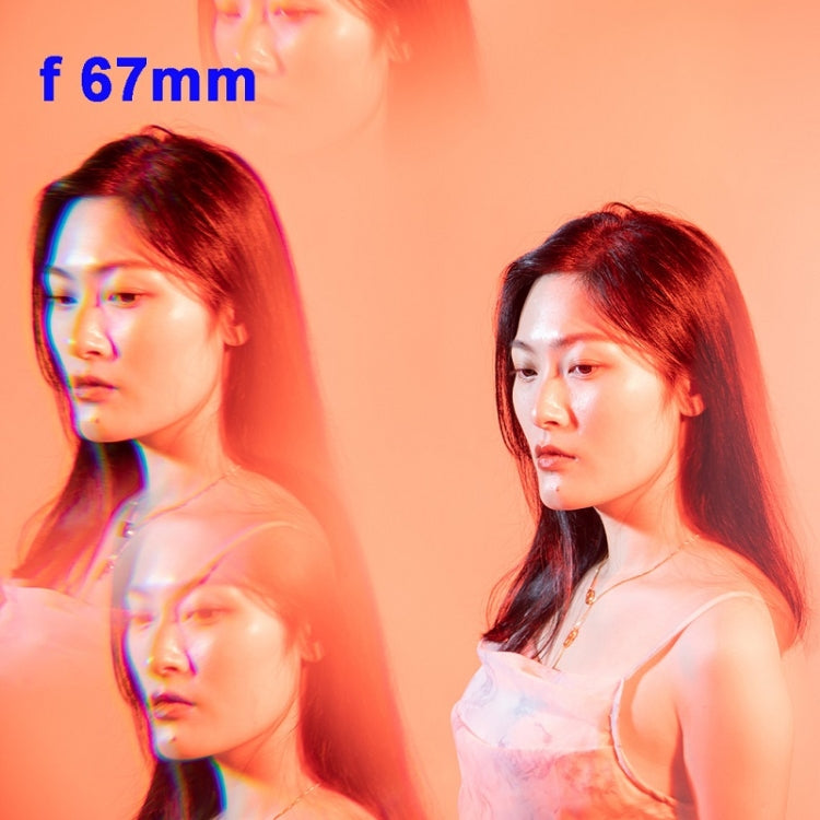 79mm Handheld Semicircle Kaleidoscope Filter Photography Camera Accessories by bashfashion