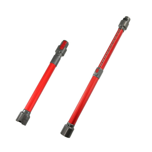 For Dyson V7 V8 V10 V11 V15 Vacuum Cleaner Telescopic Rod Metal Extension Tube(Red) by bashfashion