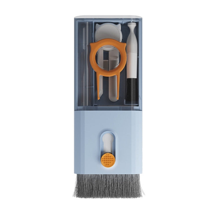 Q6S 10-in-1 Bluetooth Headphone Cleaning Pen Mobile Computer Keyboard Screen Digital Camera Cleaning Kit(Blue) by bashfashion