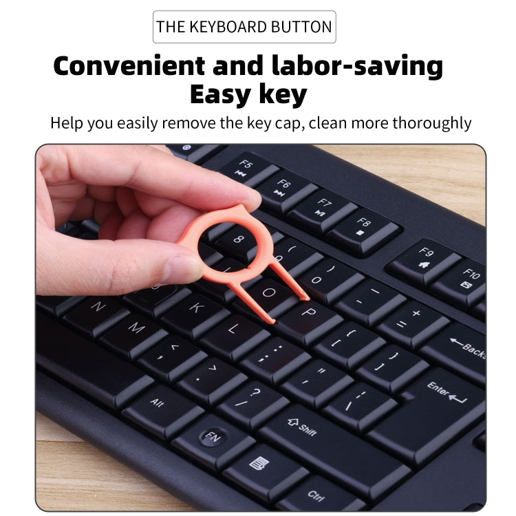 Q6S 10-in-1 Bluetooth Headphone Cleaning Pen Mobile Computer Keyboard Screen Digital Camera Cleaning Kit(Black) by bashfashion