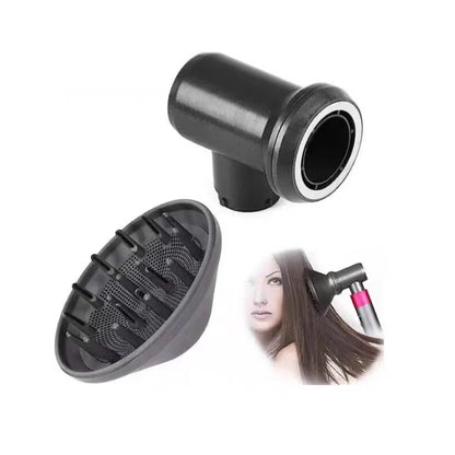 For Dyson Hair Dryer Airwarp Diffusion Nozzle Attachment Replacement Accessories With Adapter by bashfashion