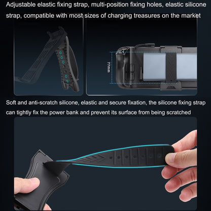 Hifylux ST-BF27 For Steam Deck Game Console Charging Treasure Base Mobile Power Desktop Bracket(Black) by bashfashion