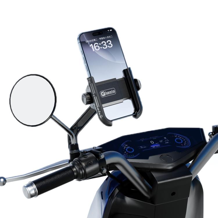 Kewig Motorcycle Bicycle Non-Blocking Mobile Phone Camera Navigation Bracket(M29-C2) by kewig