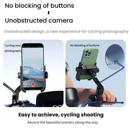 Kewig Motorcycle Bicycle Non-Blocking Mobile Phone Camera Navigation Bracket(M29-C2) by kewig