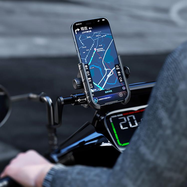 Kewig Motorcycle Bicycle Non-Blocking Mobile Phone Camera Navigation Bracket(M29-C2) by kewig