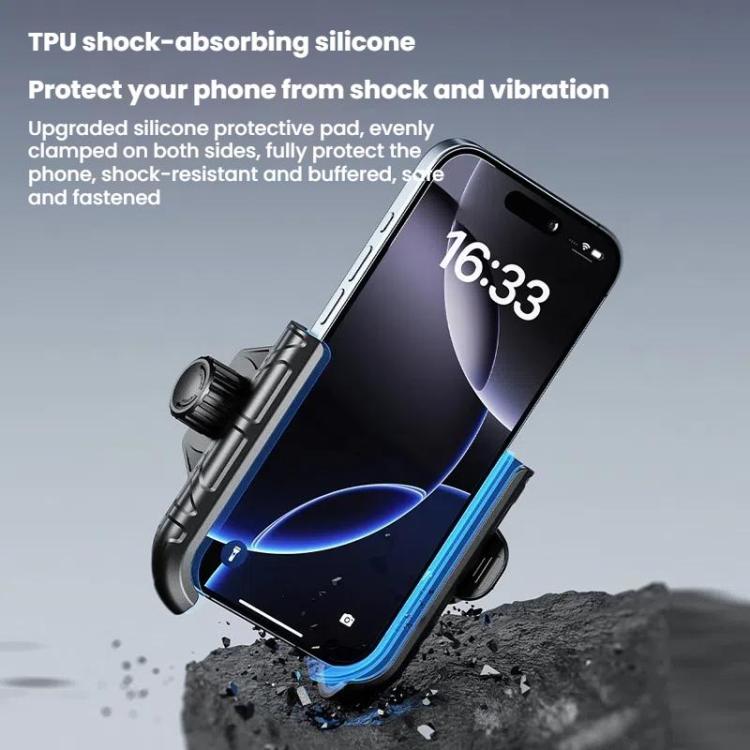 Kewig Motorcycle Bicycle Non-Blocking Mobile Phone Camera Navigation Bracket(M29-C2) by kewig