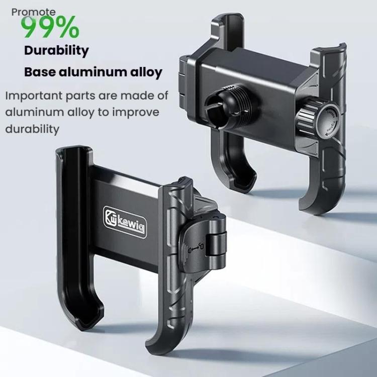 Kewig Motorcycle Bicycle Non-Blocking Mobile Phone Camera Navigation Bracket(M29-C2) by kewig