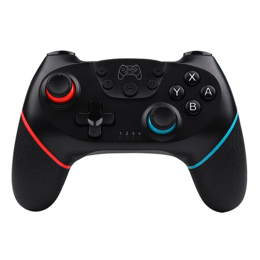 For Nintendo Switch Pro Wireless Bluetooth Handle with Macro Programming & Somatosensory Wake-up(Black Red Blue) by bashfashion
