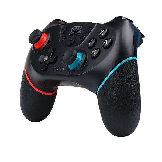 For Nintendo Switch Pro Wireless Bluetooth Handle with Macro Programming & Somatosensory Wake-up(Black Red Blue) by bashfashion