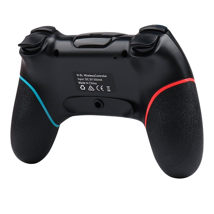 For Nintendo Switch Pro Wireless Bluetooth Handle with Macro Programming & Somatosensory Wake-up(Black Red Blue) by bashfashion