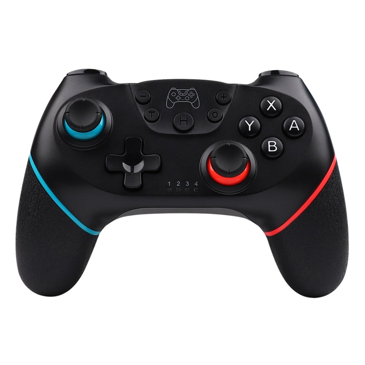 For Nintendo Switch Pro Wireless Bluetooth Handle with Macro Programming & Somatosensory Wake-up(Black Blue Red) by bashfashion
