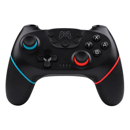 For Nintendo Switch Pro Wireless Bluetooth Handle with Macro Programming & Somatosensory Wake-up(Black Blue Red) by bashfashion