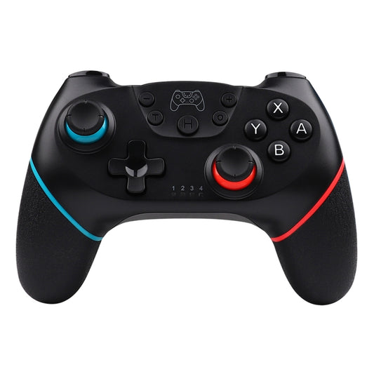 For Nintendo Switch Pro Wireless Bluetooth Handle with Macro Programming & Somatosensory Wake-up(Black Blue Red) by bashfashion