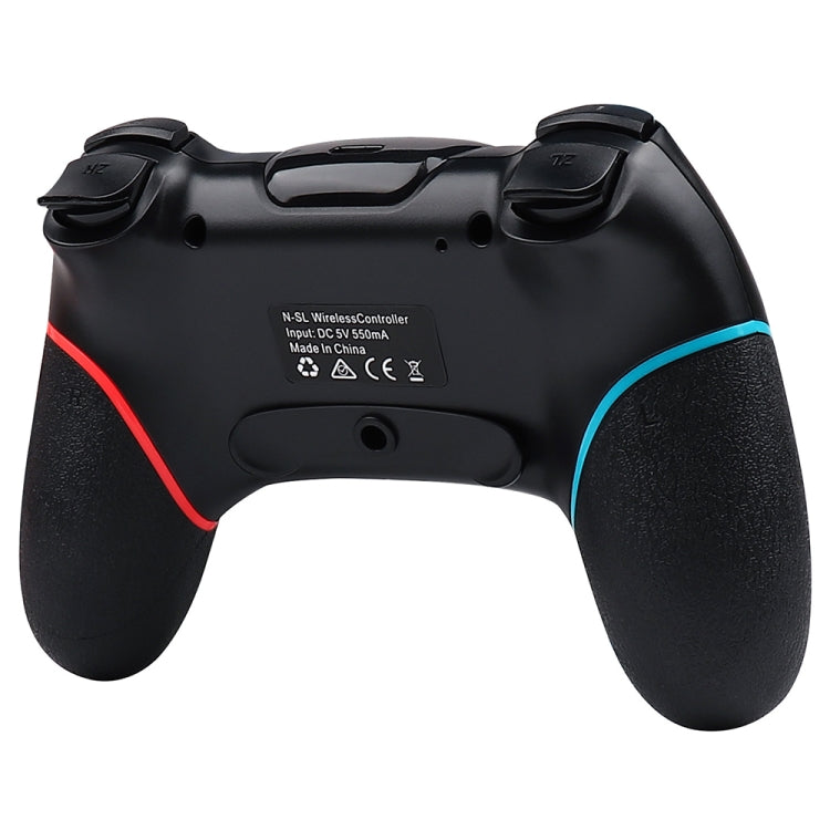 For Nintendo Switch Pro Wireless Bluetooth Handle with Macro Programming & Somatosensory Wake-up(Black Blue Red) by bashfashion