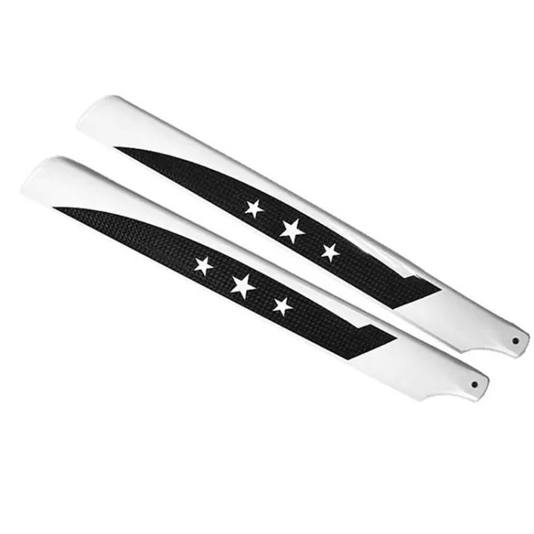 Carbon Fiber 325mm Paddle Blade 3D Propeller for 450 Helicopter Accessories by bashfashion