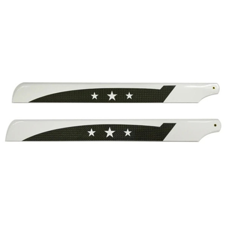 Carbon Fiber 325mm Paddle Blade 3D Propeller for 450 Helicopter Accessories by bashfashion