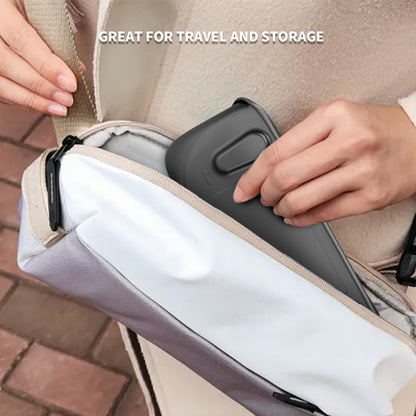 For Steam Deck JYS-SD012 Game Console All-inclusive Protective Case + Detachable Cover Set with Bracket(Black) by bashfashion