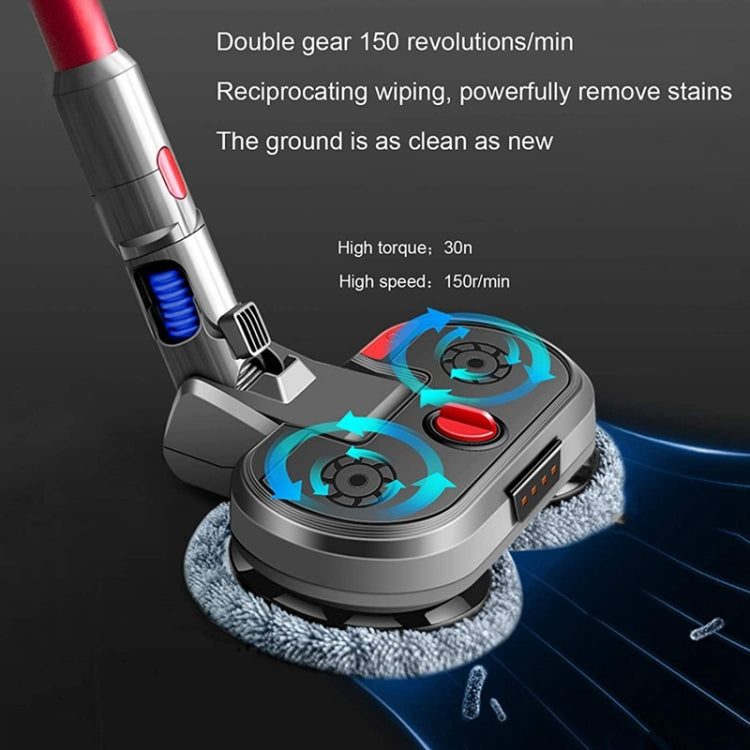 For Dyson V15 Vacuum Cleaner Electric Mopping Head Integrated Water Tank With 6pcs Rag by bashfashion