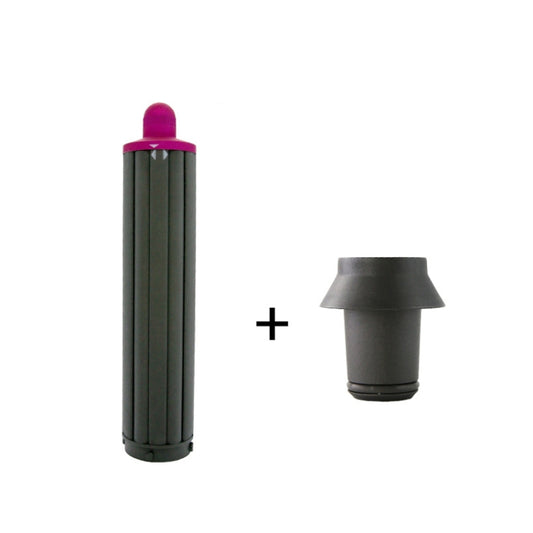For Dyson Airwrap Hair Dryer i.d./ HS01 / HS05 / HD08 18.6 x 4cm Upgraded Long Curling Barrels Nozzle With Long Adapter Rose Red by bashfashion