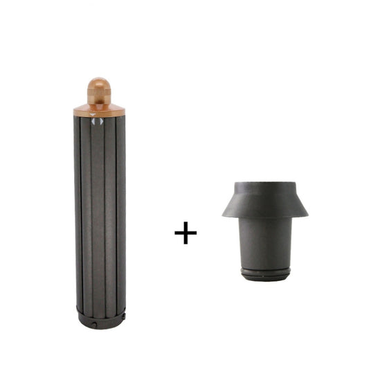 For Dyson Airwrap Hair Dryer i.d. / HS01 / HS05 / HD08 18.6 x 4cm Upgraded Long Curling Barrels Nozzle With Long Adapter Golden by bashfashion