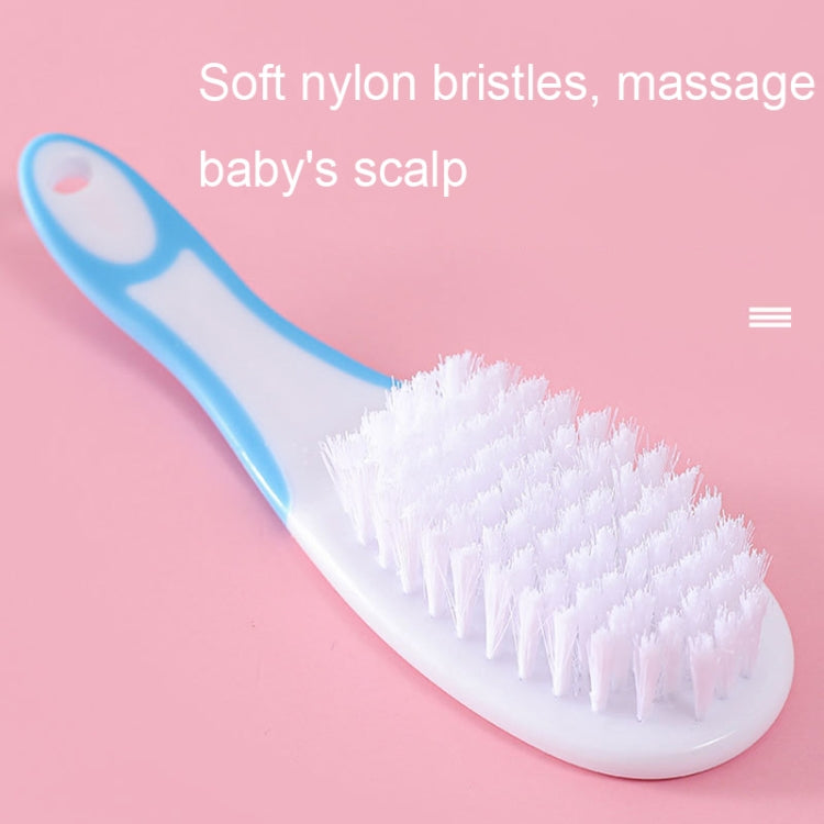 2sets 6 in 1 Baby Care Cleaning Kit Nail Scissors Combination Set, Color: Two-color Blue by bashfashion