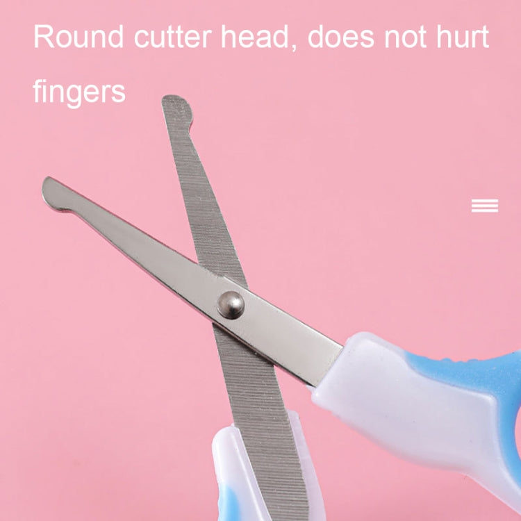 2sets 6 in 1 Baby Care Cleaning Kit Nail Scissors Combination Set, Color: Pink by bashfashion